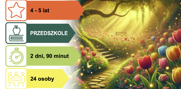Scenariusz dla Przedszkoli: OGRÓD PEŁEN ZMYSŁÓW